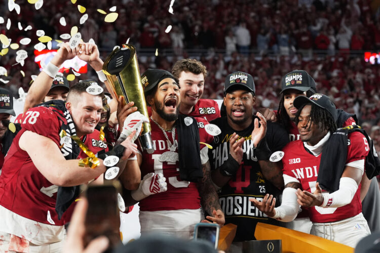Indiana completes undefeated season and wins first national title, beating Miami
